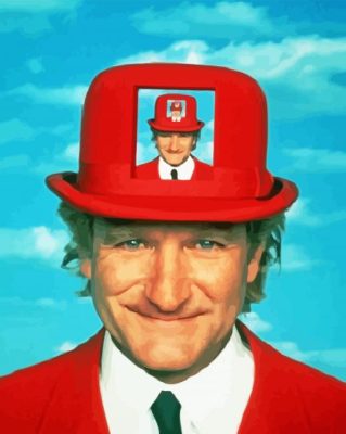 The Comedian Robin Williams Paint By Number