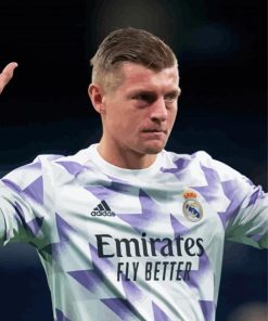 The Footballer Toni Kroos Paint By Number