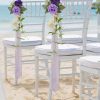 White Chairs Flowers Paint By Number