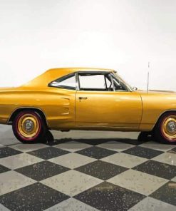 Yellow Super Bee Paint By Numbers