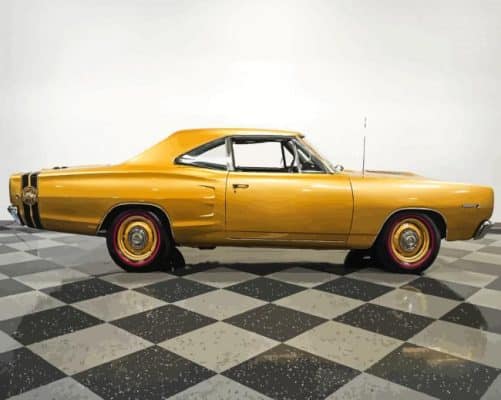 Yellow Super Bee Paint By Numbers