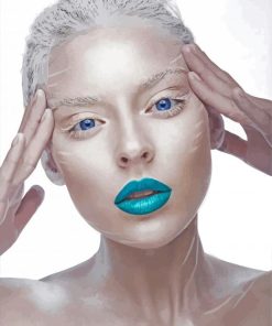 Albino Woman Paint By Number