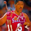 Basketball Player Dr J Paint By Number