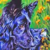 Black Shepherd Dog Paint By Number