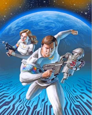 Buck Rogers Paint By Number