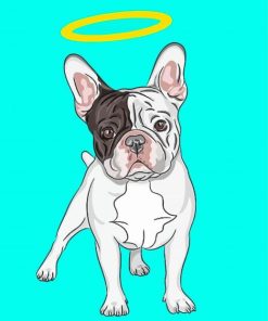 Bulldog Angel Paint By Numbers