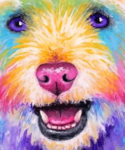 Colourful Westie Paint By Number