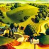 English Countryside Art Paint By Number