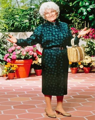 Estelle Getty Paint By Number