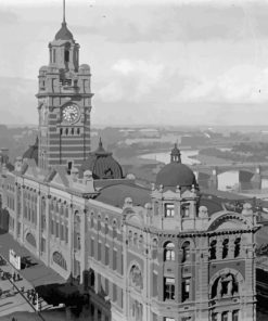 Flinders Street Paint By Number