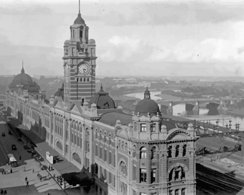 Flinders Street Paint By Number