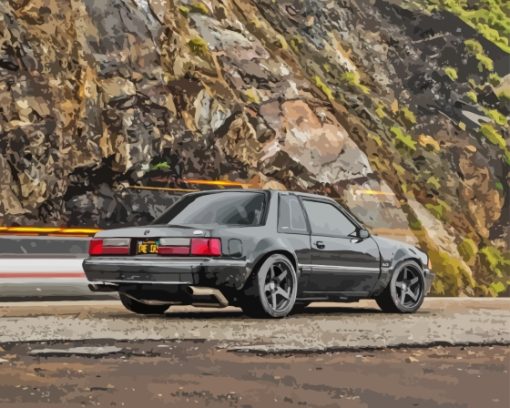 Fox Body Mustang Paint By Number
