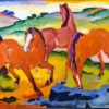 Franz Marc Grazing Horses Paint By Number