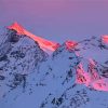 French Alps Mountains Paint By Number