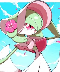 Gardevoir Pokemon Paint By Number