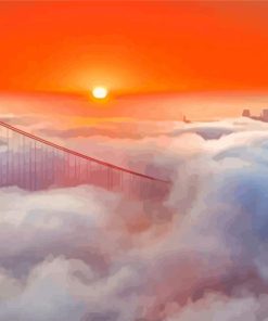 Golden Gate Bridge Paint By Number