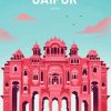 Jaipur India Poster Paint By Number