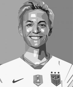 Megan Rapinoe Paint By Numbers