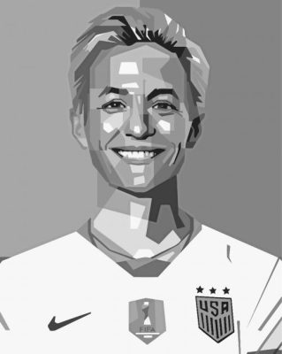 Megan Rapinoe Paint By Numbers