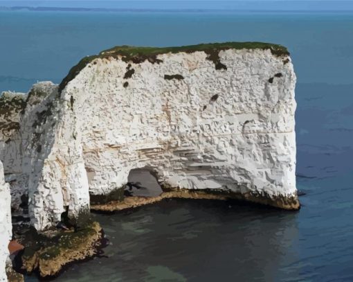 Old Harry Rocks Paint By Number