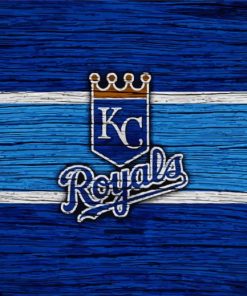 Royals Baseball Paint By Number