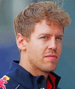 Sebastian Vettel Paint By Number