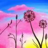 Sunset Dandelions Paint By Numbers