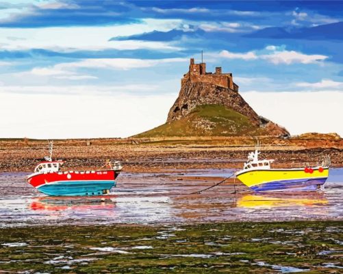 Holy Island Lindisfarne Paint By Number