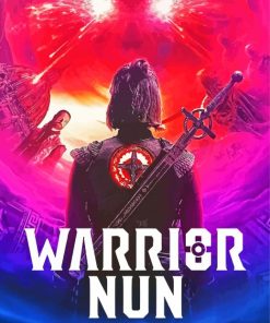 Warrior Nun Poster Paint By Number