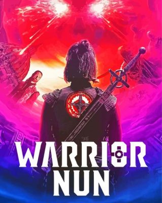 Warrior Nun Poster Paint By Number