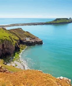 Worms Head UK Island Paint By Number