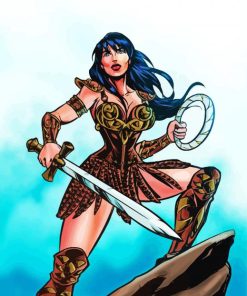 Xena Warrior Princess Paint By Number