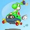 Yoshi Mario Kart Paint By Number