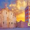 Zadar At Sunset Paint By Number