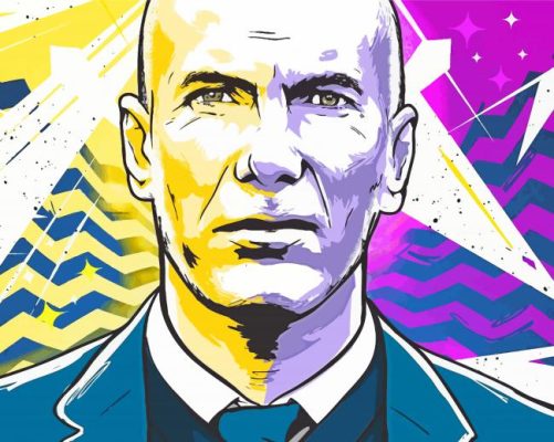 Zinedine Zidane Paint By Numbers