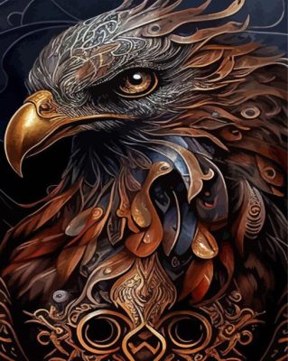 Aesthetic Eagle Bird Paint By Number