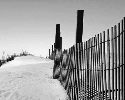 Chincoteague Beach Paint By Number