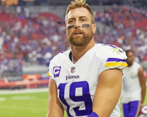 Cool Adam Thielen Paint By Number