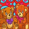 Cool Bears Of Love Paint By Number