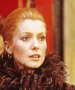 Cool Catherine Deneuve Paint By Numbers