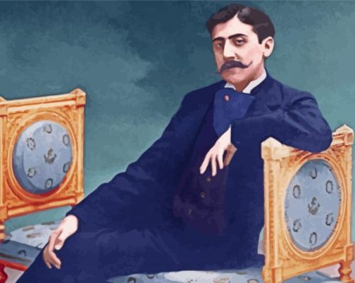 Marcel Proust Paint By Number