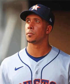 Michael Brantley Astros Paint By Number