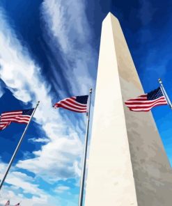 Washington Monument Paint By Numbers