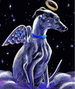 Angel Dog Art Paint By Number