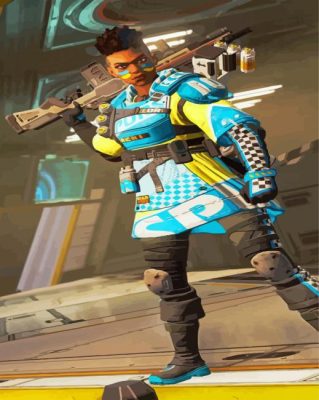 Bangalore Apex Legends Paint By Numbers