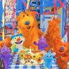 Bear In The Big Blue House Paint By Number