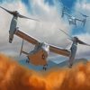 Bell Boeing V22 Osprey Paint By Numbers