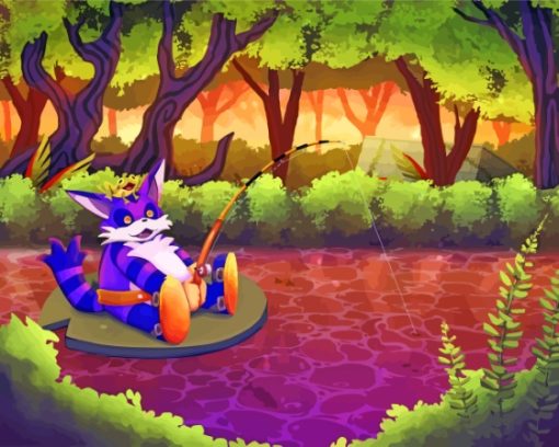 Big The Cat Paint By Number
