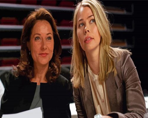 Borgen Serie Paint By Numbers