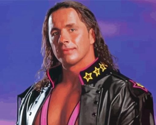 Bret Hart Paint By Numbers